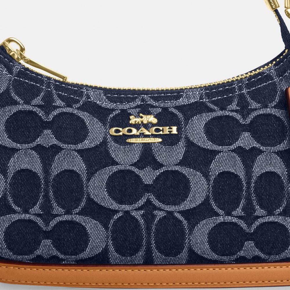 Teri Mini Crossbody Bag In Signature Denim